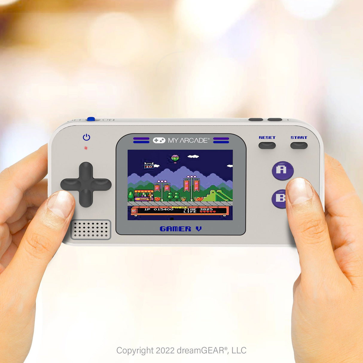 EAN 0845620039203 - dreamGEAR My Arcade Gamer V Classic (220 in 1) Gray & Purple imagen 7