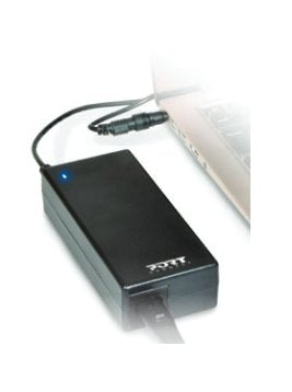 EAN 3567049000974 - Port Designs 900097 adaptador e inversor de corriente Interior 90 W Negro imagen 1