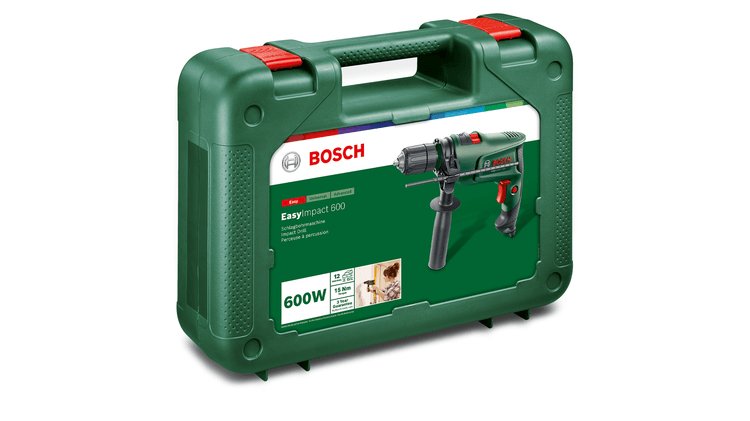 Taladro De Impacto Sop Bosch Easyimpact 600 Con Estuche 0603133001