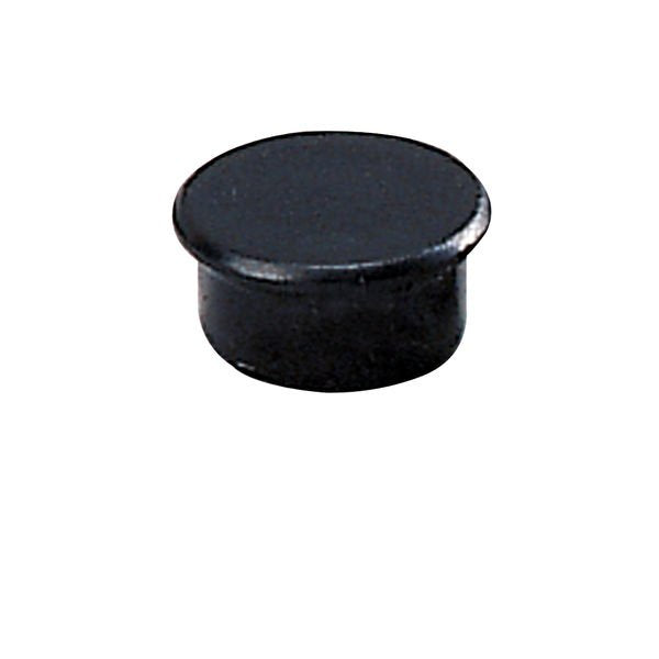 Dahle 95513 Pack De 10 Imanes Para Pizarra Blanca - Diametro De 13mm - Color Negro