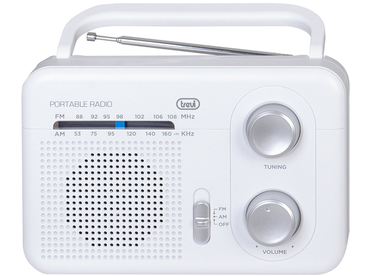 EAN 8011000029320 - Trevi RA 7F64 Portátil Analógica Blanco imagen 2