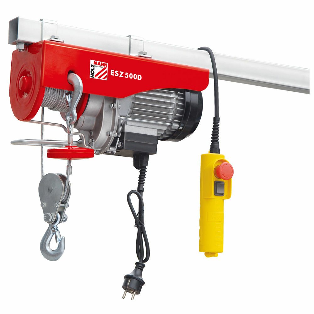 Holzmann Esz500d 230v Elektrischer-Seilzug 500kg