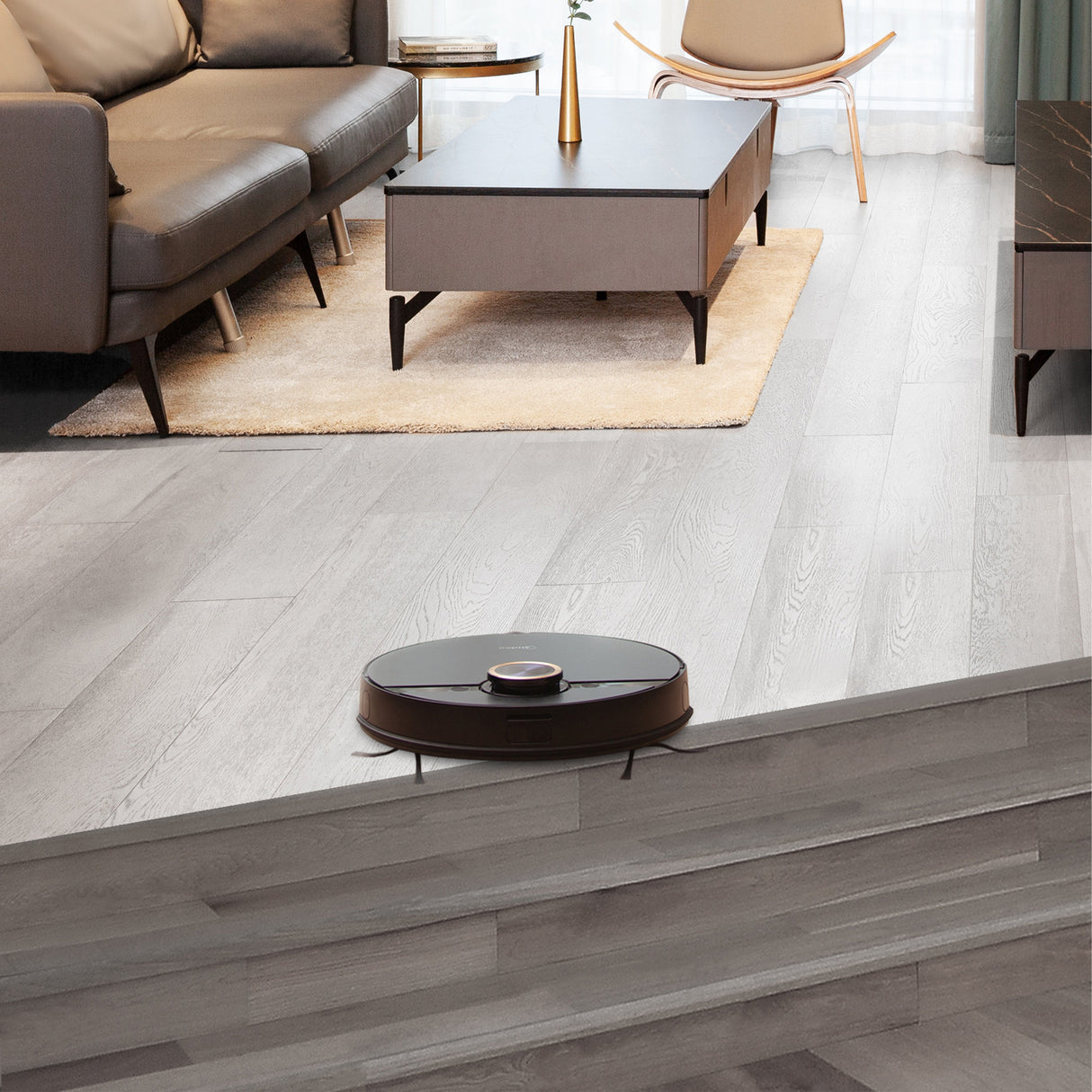 EAN 6956079725976 - Midea M7 PRO (BK) aspiradora robotizada 0,43 L Sin bolsa Negro imagen 8