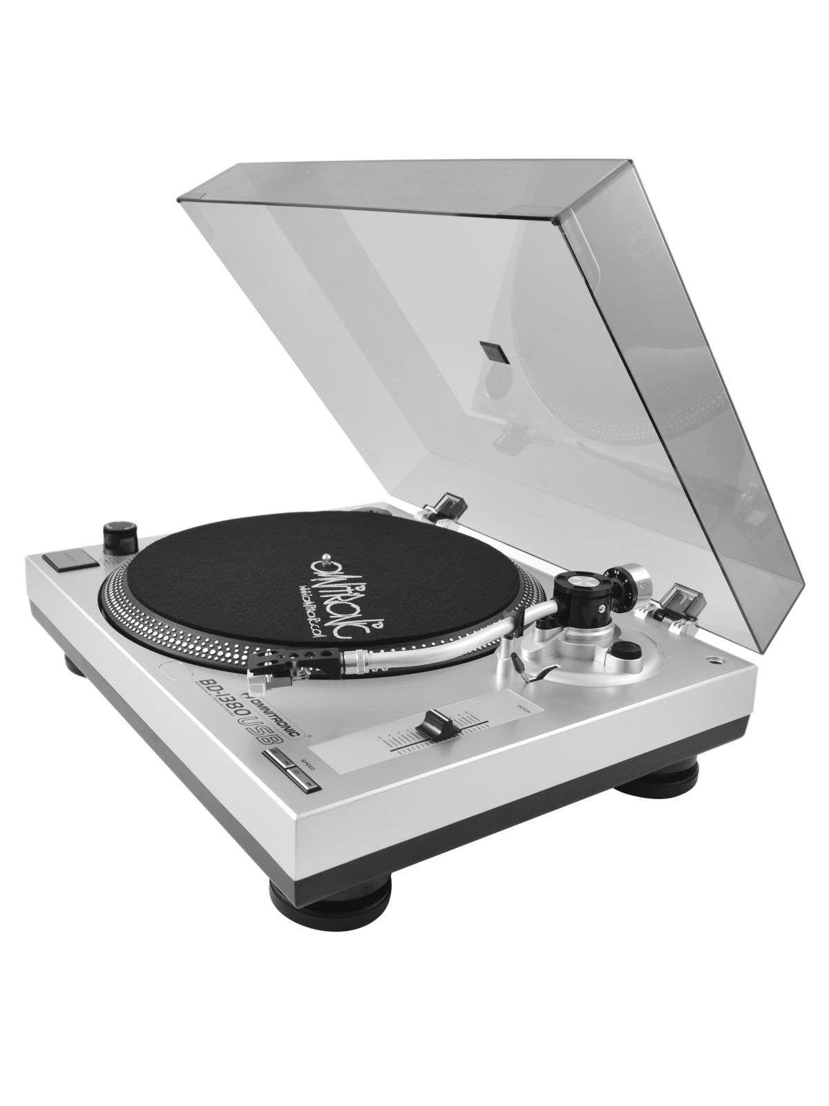 EAN 4026397356090 - Omnitronic 10603043 tornamesa para dj Tocadiscos de tracción por correa portátil Plata imagen 8