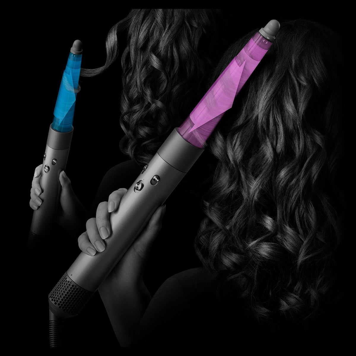 Dyson Airwrap I.D. Curly + Coily Multi-Style Complete Long Styler And Dryer Hs08 Prussian Blue/Copper Eu 107451-01