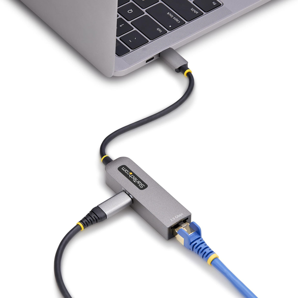 EAN 0065030904742 - StarTech.com 2GPD3-USB-C-ETHERNET adaptador y tarjeta de red 5000 Mbit/s imagen 6