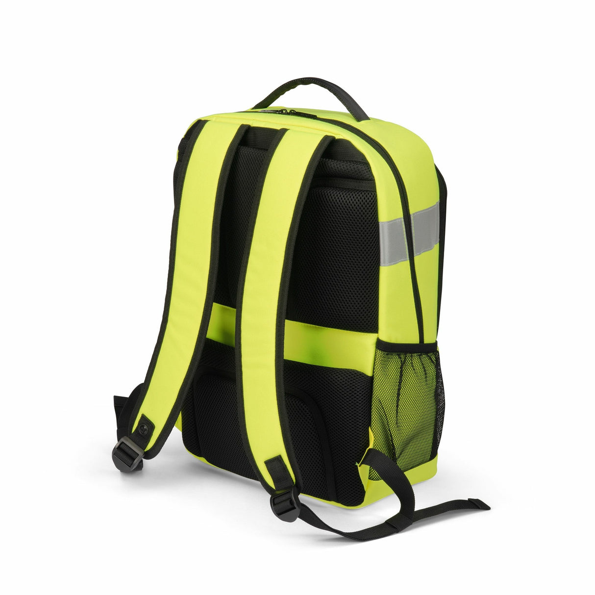 Mochila  Dicota P20471-17  De Senderismo Negro, Gris, Amarillo Tereftalato De Polietileno Reciclado (Rpet)