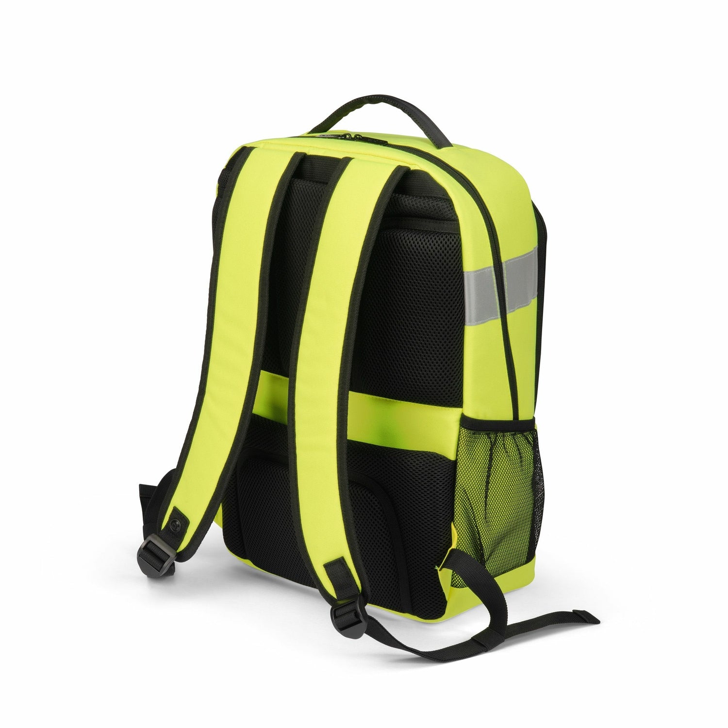 Mochila  Dicota P20471-17  De Senderismo Negro, Gris, Amarillo Tereftalato De Polietileno Reciclado (Rpet)