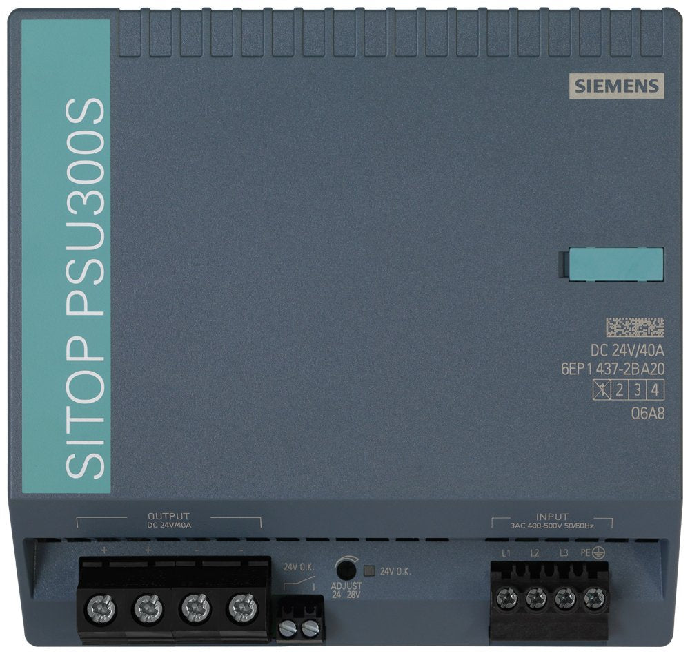 Siemens 6ep14372ba20 Sitop Psu300s 40a Gerege. Stromvers. Eing.3 400-500vac
