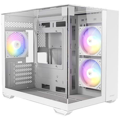 EAN 0761345101417 - Antec CX600M Trio ARGB White Mini Tower Transparente, Blanco imagen 2