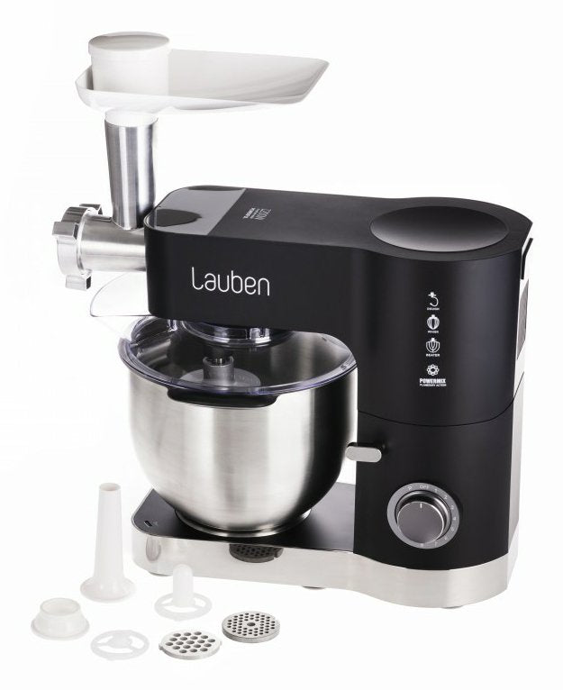 EAN 4260645680524 - Lauben LBNKM1200BC robot de cocina 1200 W 5,5 L Negro, Acero inoxidable imagen 6
