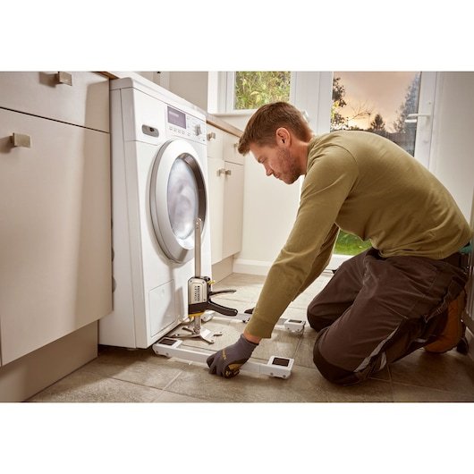 Stanley Fatmax Herramienta De Ensamblaje De Una Mano Tradelift, Paquete Doble Negro/Amarillo, 2 Piezas, Fuerza De Elevación 150 Kg Fmht83552-1