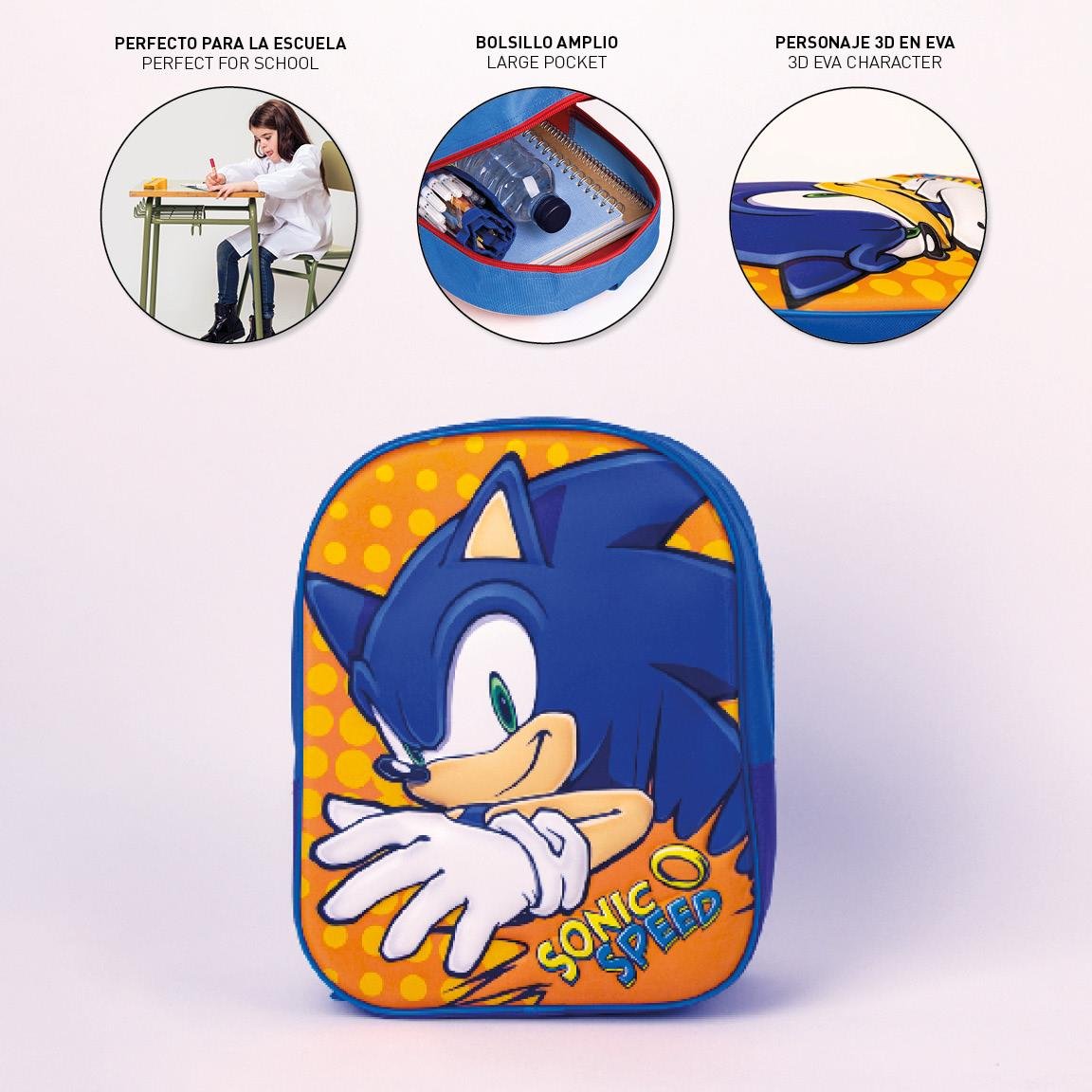 EAN 8445484248364 - Cerdà 2100004344 mochila Mochila de senderismo Azul, Naranja EVA (Etileno Acetato de Vinilo), Poliéster imagen 3