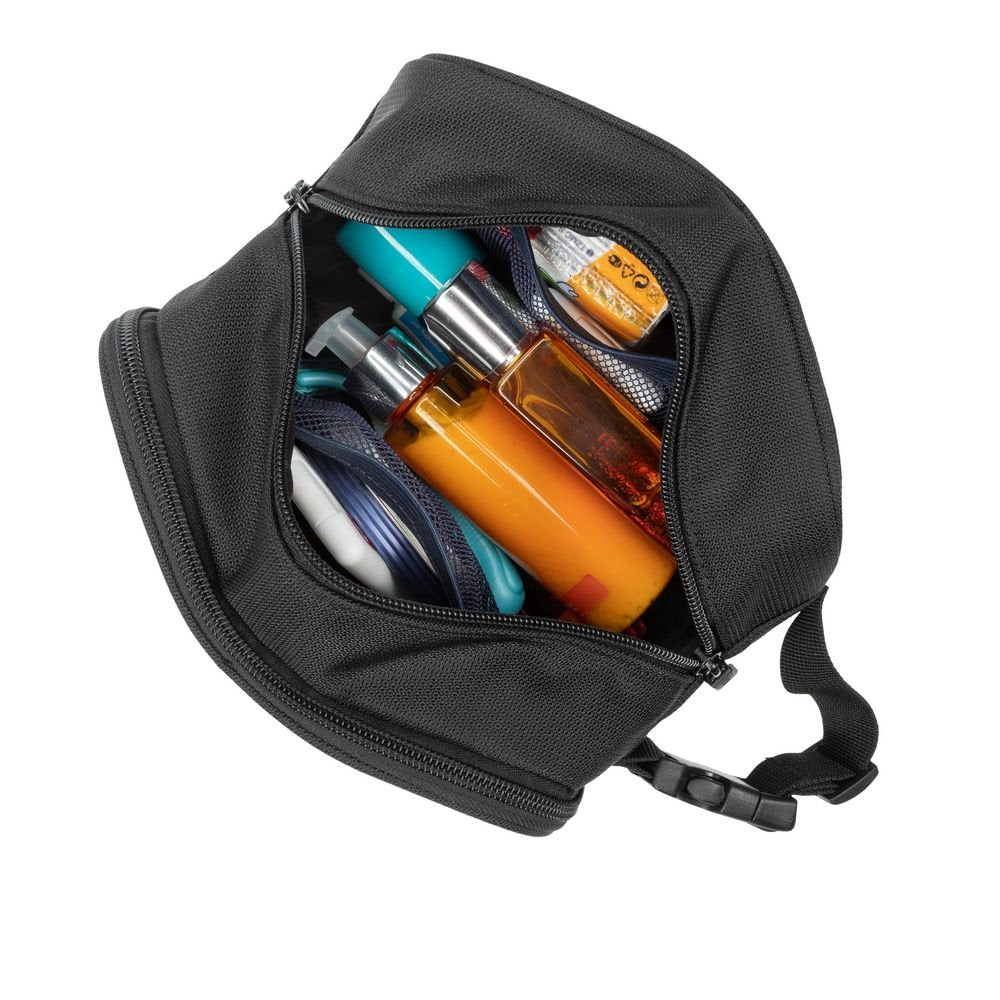 EAN 4260709011776 - Rivacase 8409 Bolsa de aseo Poliéster, Poliéster reciclado Negro imagen 9