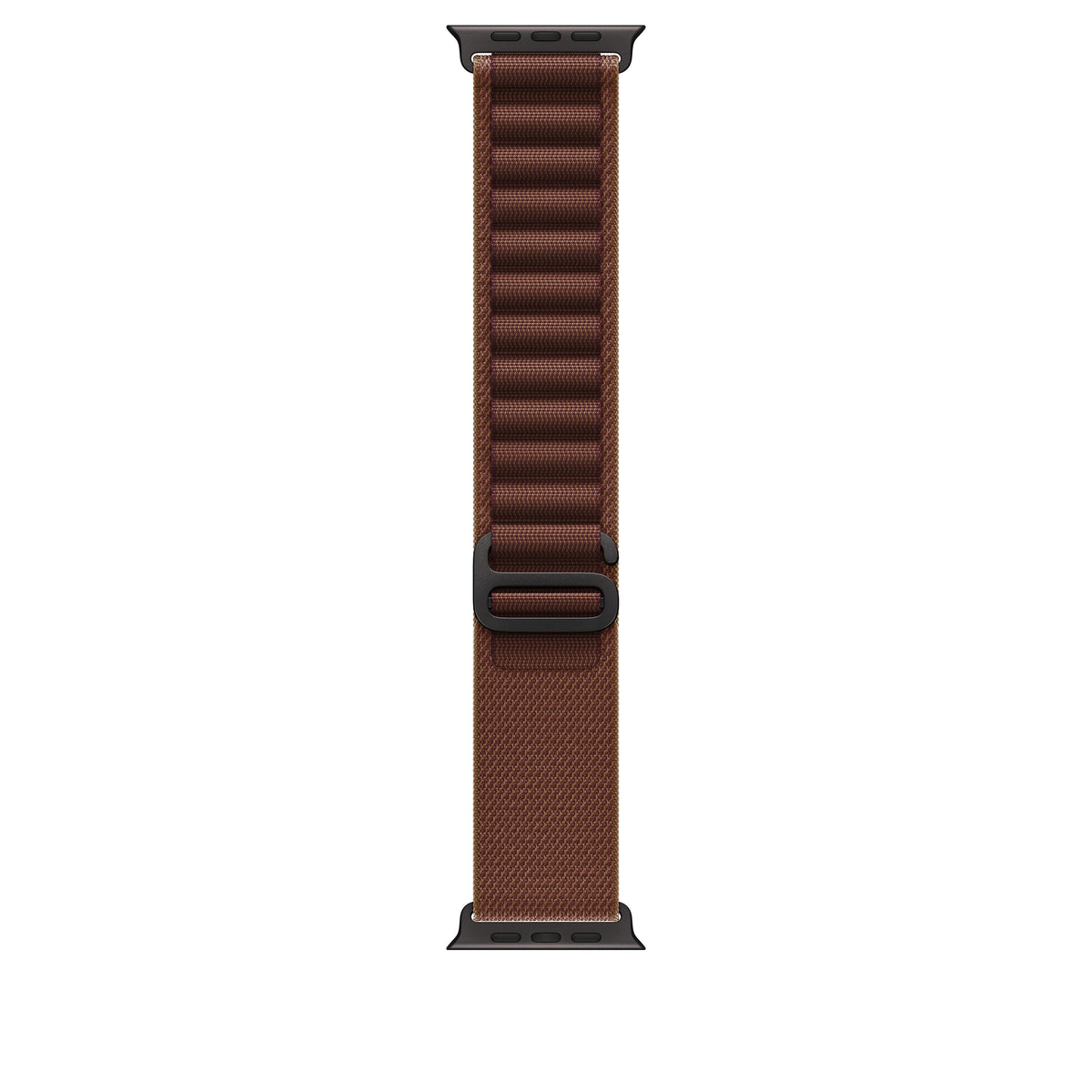 49mm Burgundy Alpine Loop - Large - Black Titanium Finish