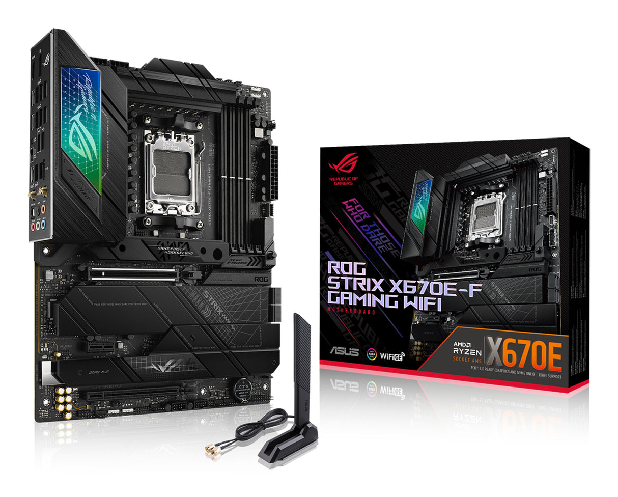 EAN 4711081891147 - ASUS ROG STRIX X670E-F GAMING WIFI AMD X670 Zócalo AM5 ATX imagen 1