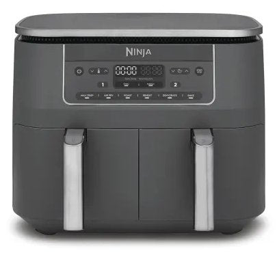 EAN 0622356322690 - Ninja DZ300EU freidora Doble 7,6 L Independiente 2470 W Freidora de aire caliente Gris imagen 1