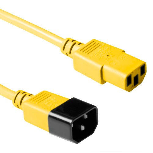 Cable Extension C13 A C14 1,2 M Amarillo Act