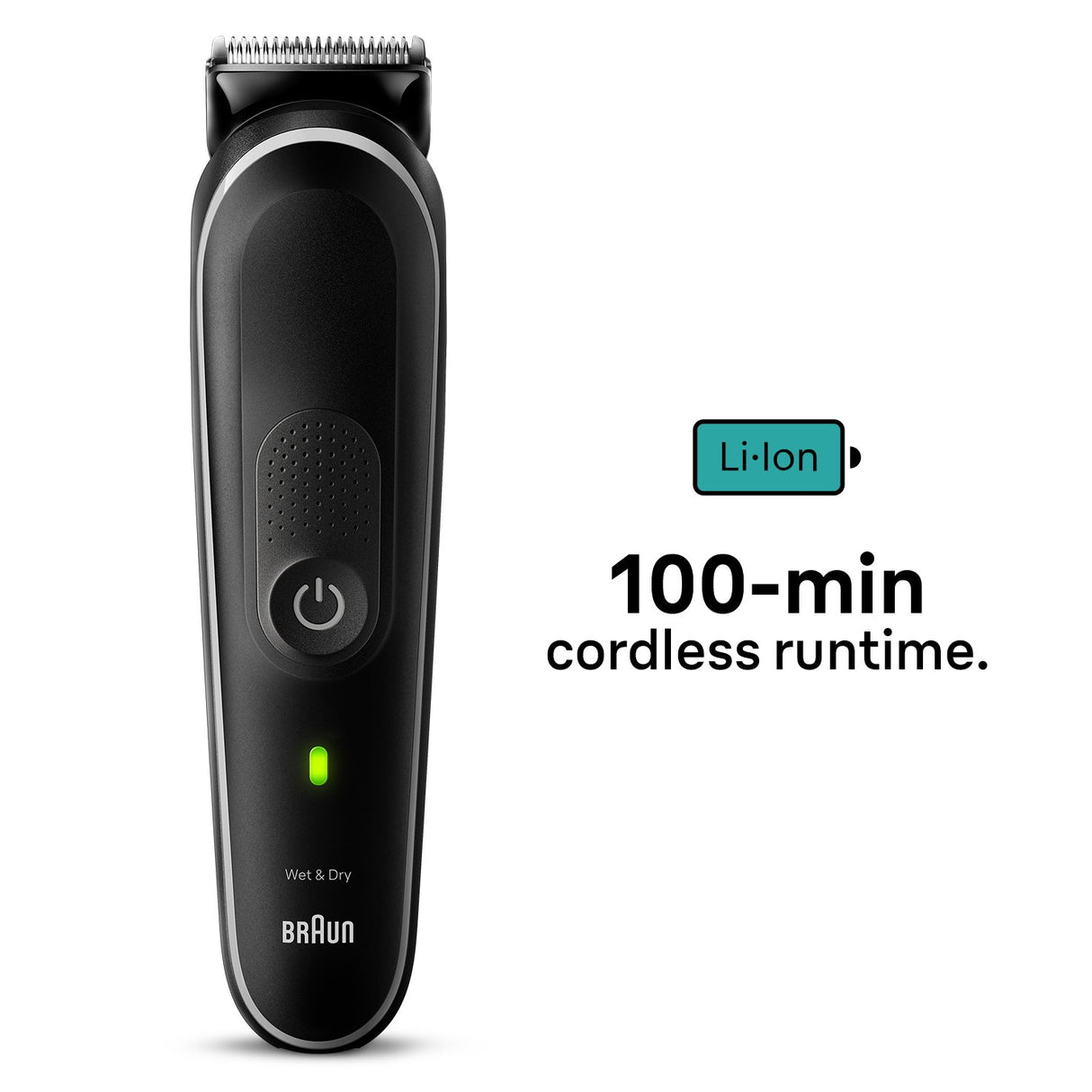 EAN 4210201447115 - Braun MGK5440 cortadora de pelo y maquinilla Negro 18 Ión de litio imagen 3