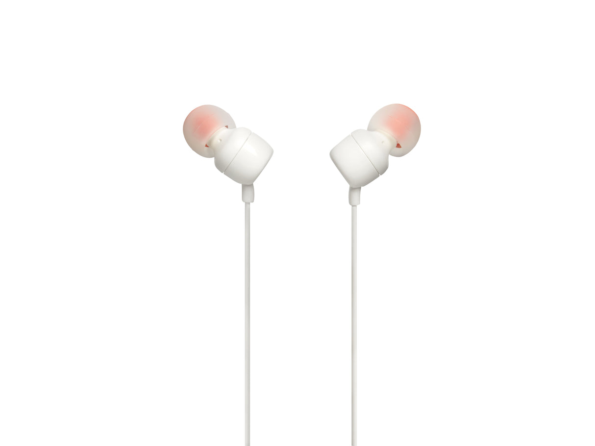 EAN 6925281918933 - JBL Tune 110 Auriculares Alámbrico Dentro de oído Música Blanco imagen 3