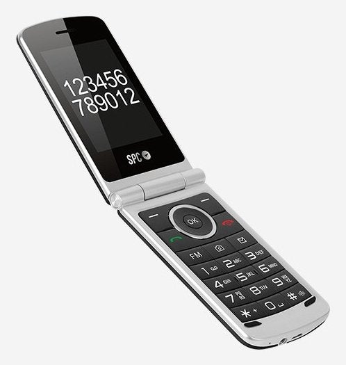 Teléfono Móvil Spc Opal Para Personas Mayores Negro