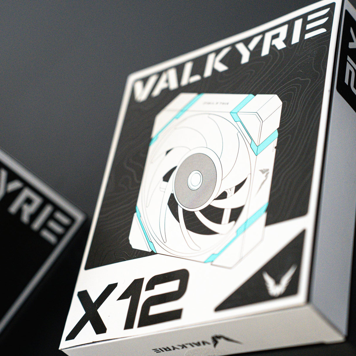 EAN 5298003820274 - Valkyrie VK-FANX12RB sistema de refrigeración para ordenador Procesador Ventilador Negro imagen 3