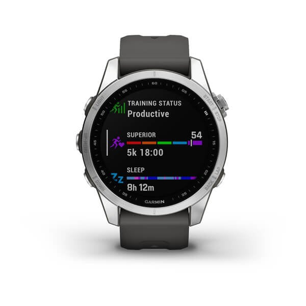 Smartwatch Garmin Fenix 7s Plata/Grafito