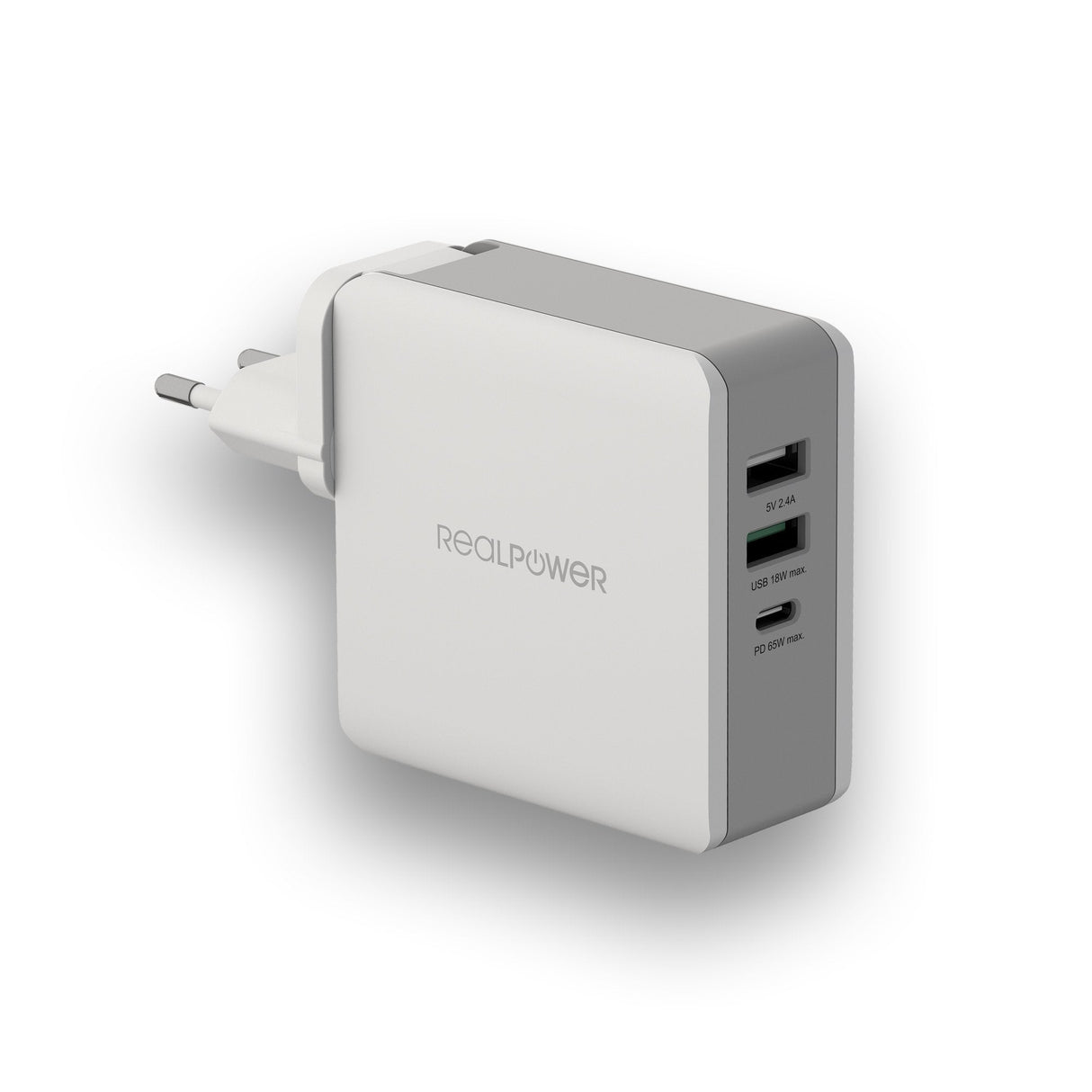 Cargador De Pared De Viaje Realpower Deskcharge-65