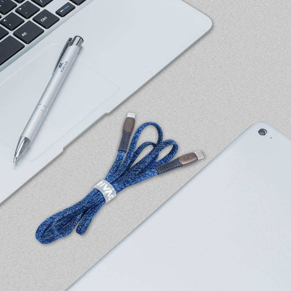 EAN 4260403579503 - Rivacase 4260403579503 cable USB USB 2.0 1,2 m USB C 0,48 Gbit/s Azul imagen 7