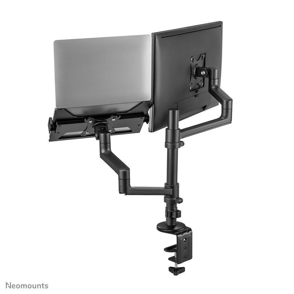 Neomounts By Newstar Soporte De Escritorio Para Monitor Y Portátil 17"-27" Negro Max.8kg