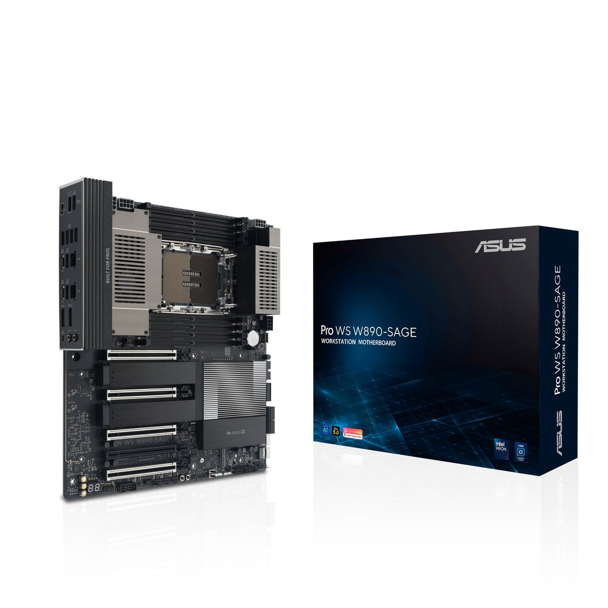 Placa Base Asus Pro Ws W890e-Sage Intel,4710,Ddr5,Ebb