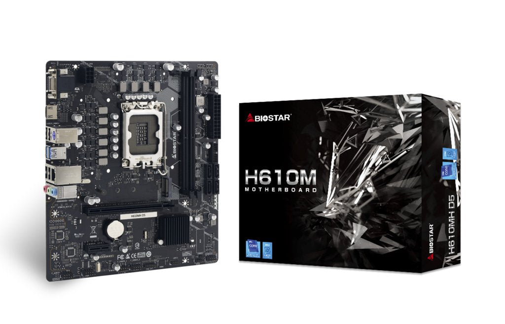 Placa Base Biostar H610mh D5 H610,S1700,Matx,Ddr5