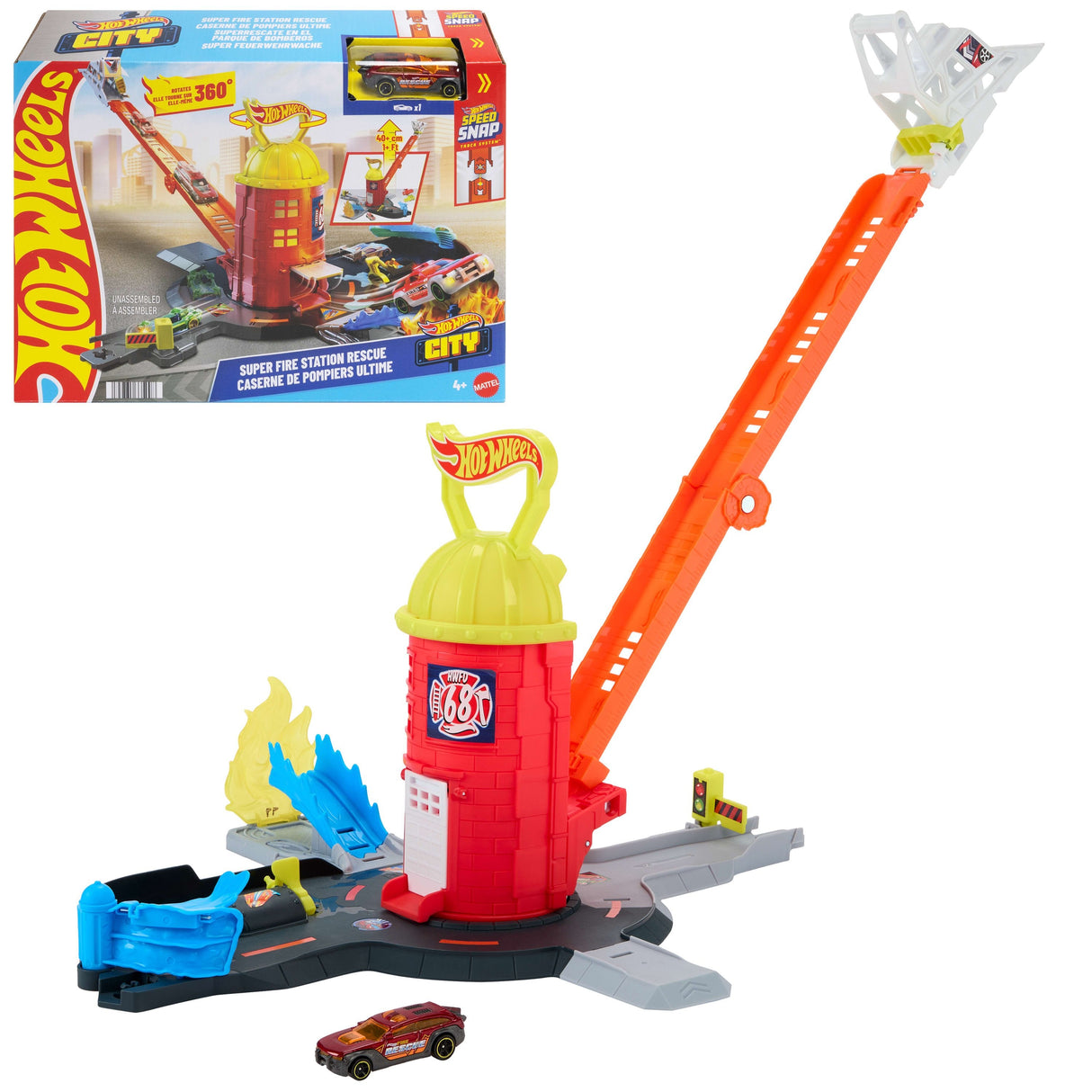 Estation De Bomberos Hot Wheels City