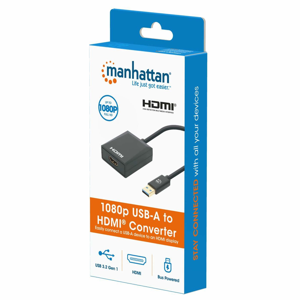 EAN 0766623153690 - Manhattan 153690 Adaptador gráfico USB Negro imagen 7