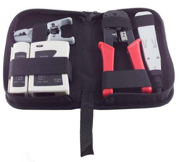 Network Cable Tester Set 4 Parts With Bag