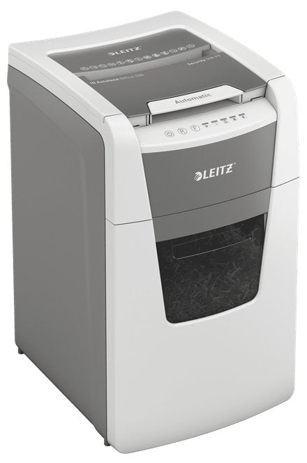 EAN 4002432124114 - Leitz 80140000 triturador de papel Microcorte 55 dB 22 cm Gris, Blanco imagen 3