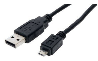 S-Conn 0.5m Usb2.0 A- Microusb2.0 B Cable Usb 0,5 M Usb A Micro-Usb B Negro