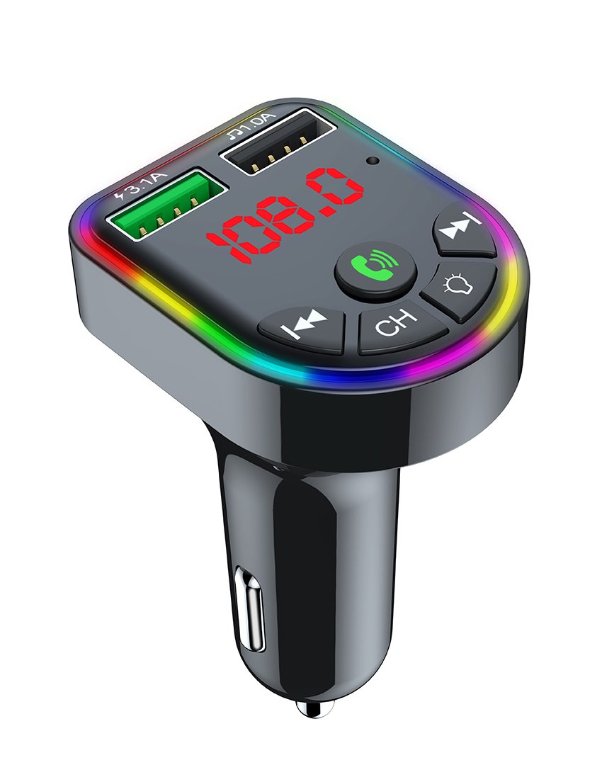 EAN 8716309125369 - Gembird BTT-05 transmisor FM 87,5 - 108 MHz Bluetooth Negro imagen 1