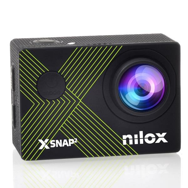Nilox Action Cam Xsnap2 Cámara Para Deporte De Acción 8 Mp 4k Ultra Hd Cmos Wifi 56,2 G