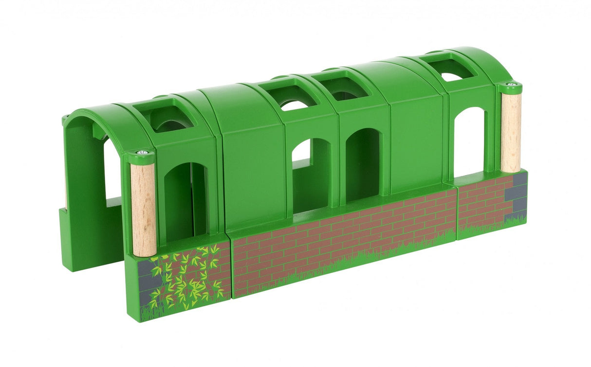 Brio World World Flexible Tunnel, Train Green 33709