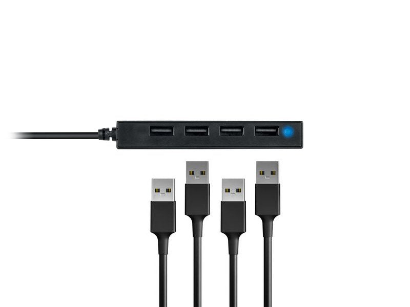 Conceptronic Usb-Hub 4port Usb2.0                 Schwarz