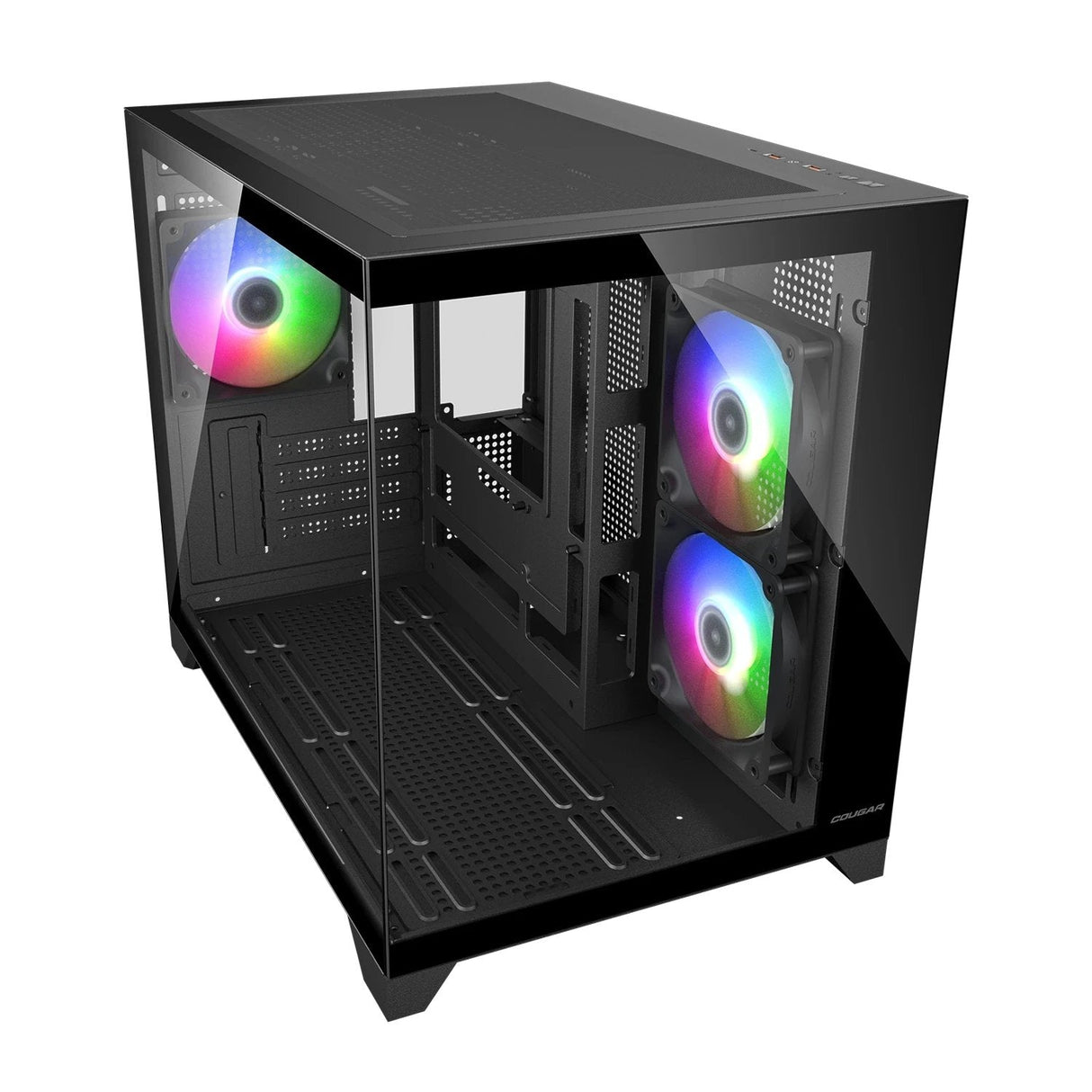 EAN 4711649770297 - COUGAR CGR-2QA6B-RGB Mini Tower Negro imagen 2
