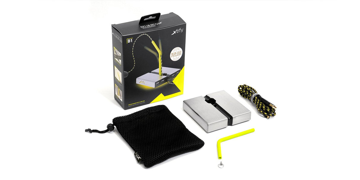 Cherry Xtrfy Zub B1 Raton Bungee Plata Amarillo Hub De Interfaz Usb 2.0
