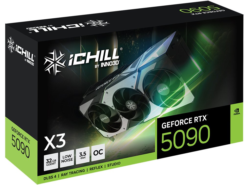 Tarjeta Gráfica Inno3d Rtx 5090 Ichill X3 32gb