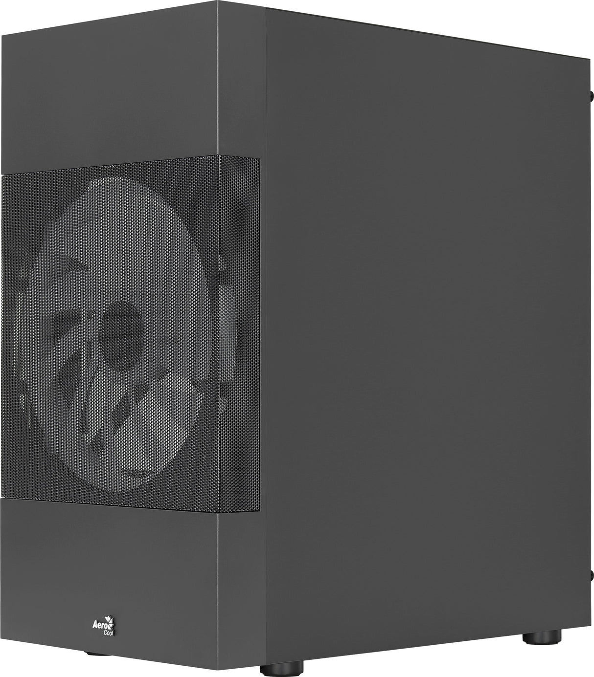 Caja Pc Aerocool Atomic Lite V1 Mini-Tower, Frgb, Vidrio Templado - Negro