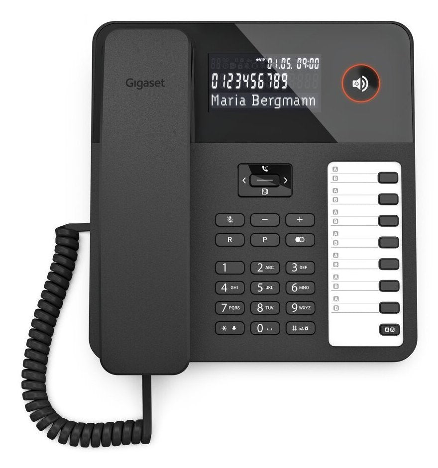 EAN 4250366868943 - Gigaset DESK 600 Teléfono analógico Identificador de llamadas Negro imagen 5