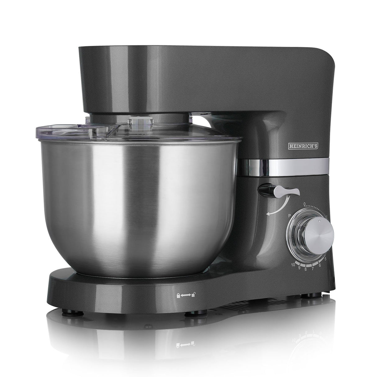 EAN 4260707289740 - Heinrichs HKM 6278 Batidora de varillas 1300 W Titanio imagen 2