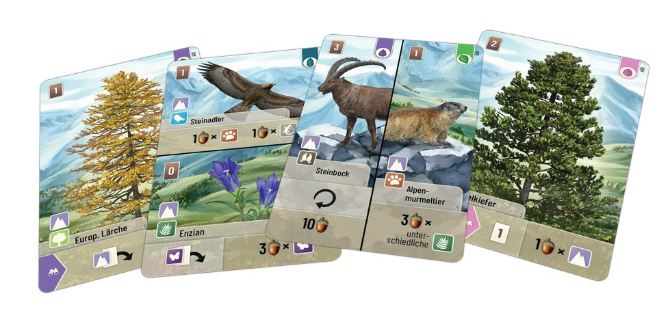 Asmodee Mixed Forest - Alpine, Expansión Del Juego De Cartas Lood0064