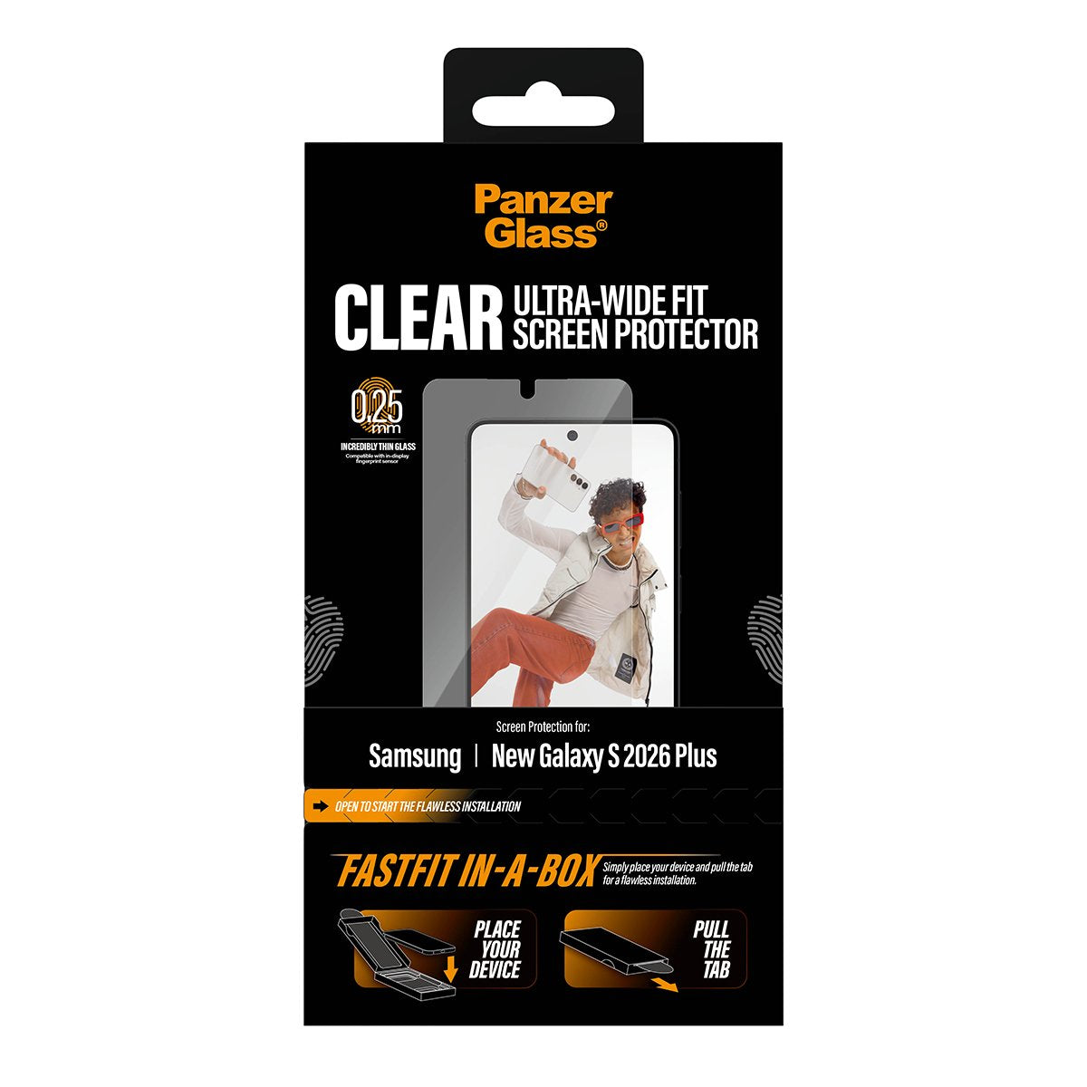 Panzerglass Displayschutz Samsung Galaxy S26+Ultra-Wide Fit M. Famfit In-A-Box