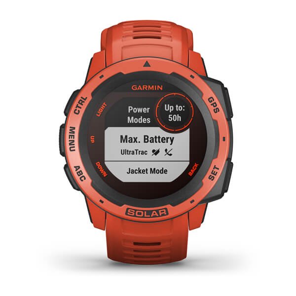 EAN 0753759260408 - Garmin Instinct Solar MIP 45 mm Digital 128 x 128 Pixeles Rojo GPS (satélite) imagen 6